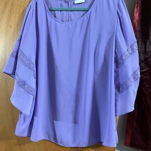 Cute purple top